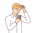 پیش‌نمایش فایل man-looked-shocked-after-looking-into-phone-8633790 از پک متفرقه