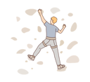 پیش‌نمایش فایل boy-doing-rock-climbing-practice-8633774 از پک مفهوم محور