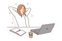 پیش‌نمایش فایل female-employee-working-at-office-workplace-8633769 از پک مفهوم محور