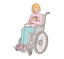 پیش‌نمایش فایل handicapped-girl-sitting-in-wheelchair-8633762 از پک مفهوم محور