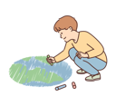 پیش‌نمایش فایل boy-drawing-earth-on-floor-8633736 از پک فعالیت افراد