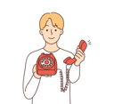 پیش‌نمایش فایل boy-pick-up-telephone-call-8633742 از پک فعالیت افراد