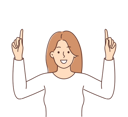 پیش‌نمایش فایل girl-showing-up-fingers-8633746 از پک فعالیت افراد