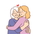 پیش‌نمایش فایل girl-loving-grandmother-8633692 از پک فعالیت افراد