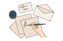 پیش‌نمایش فایل writing-letter-8633686 از پک فعالیت افراد