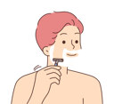 پیش‌نمایش فایل boy-shaving-8633333 از پک افراد