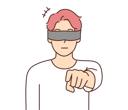 پیش‌نمایش فایل blindfolded-man-8633313 از پک فعالیت افراد
