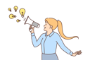 پیش‌نمایش فایل girl-doing-marketing-8633305 از پک فعالیت افراد