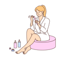 پیش‌نمایش فایل girl-taking-nail-care-8633321 از پک فعالیت افراد