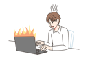 پیش‌نمایش فایل overworked-man-8633290 از پک متفرقه