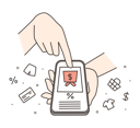 پیش‌نمایش فایل online-shopping-app-8633252 از پک متفرقه