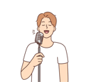 پیش‌نمایش فایل male-singer-singing-song-8633148 از پک مفهوم محور
