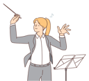 پیش‌نمایش فایل female-music-orchestra-conductor-8633097 از پک فعالیت افراد