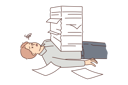پیش‌نمایش فایل man-tired-from-office-work-8633079 از پک فعالیت افراد