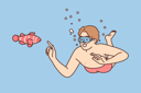 پیش‌نمایش فایل girl-enjoying-underwater-8633042 از پک مفهوم محور