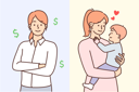 پیش‌نمایش فایل working-woman-balancing-personal-and-professional-life-8633028 از پک مفهوم محور