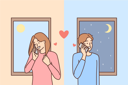 پیش‌نمایش فایل love-couple-talking-on-mobile-8633003 از پک افراد