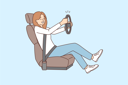 پیش‌نمایش فایل young-girl-drive-car-8632999 از پک افراد