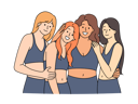 پیش‌نمایش فایل girls-together-8636134 از پک متفرقه