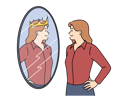 پیش‌نمایش فایل woman-looking-dream-of-queen-8636112 از پک متفرقه