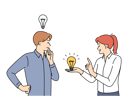 پیش‌نمایش فایل business-people-talking-about-idea-8636060 از پک افراد
