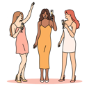 پیش‌نمایش فایل girl-holding-wine-glass-in-party-8636080 از پک افراد