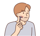 پیش‌نمایش فایل boy-got-cut-from-shaving-razor-8633571 از پک مفهوم محور