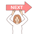 پیش‌نمایش فایل girl-holding-next-sign-board-8633548 از پک مفهوم محور