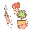 پیش‌نمایش فایل girl-holding-plant-pot-8633565 از پک مفهوم محور