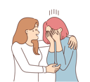 پیش‌نمایش فایل friend-stopping-crying-girl-8633441 از پک متفرقه