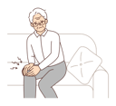 پیش‌نمایش فایل aged-man-with-knee-pain-8633410 از پک مفهوم محور