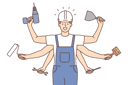 پیش‌نمایش فایل construction-worker-8633420 از پک مفهوم محور