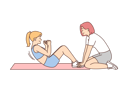 پیش‌نمایش فایل girl-exercising-8633409 از پک مفهوم محور