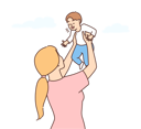 پیش‌نمایش فایل mother-playing-with-son-8633401 از پک مفهوم محور