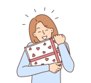 پیش‌نمایش فایل girl-holding-gift-8627568 از پک متفرقه