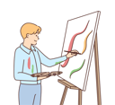 پیش‌نمایش فایل man-painting-8627554 از پک متفرقه