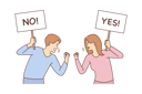 پیش‌نمایش فایل yes-or-no-8627556 از پک متفرقه
