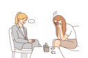 پیش‌نمایش فایل girl-taking-psychiatrist-therapy-8633372 از پک مفهوم محور