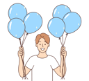 پیش‌نمایش فایل young-holding-balloons-8633386 از پک مفهوم محور