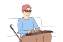 پیش‌نمایش فایل blind-man-reading-braile-book-8633187 از پک مفهوم محور