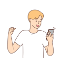 پیش‌نمایش فایل boy-looking-at-phone-8633178 از پک مفهوم محور