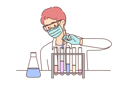 پیش‌نمایش فایل man-doing-science-experiment-8633180 از پک مفهوم محور