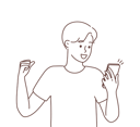 پیش‌نمایش فایل boy-looking-at-phone-8661446 از پک افراد