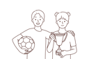 پیش‌نمایش فایل football-team-winning-trophy-8661437 از پک افراد