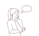 پیش‌نمایش فایل girl-with-thought-8661444 از پک افراد