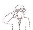 پیش‌نمایش فایل old-woman-giving-pose-8661433 از پک افراد