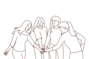 پیش‌نمایش فایل female-friends-8661388 از پک متفرقه