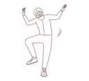 پیش‌نمایش فایل old-man-dancing-8661397 از پک متفرقه