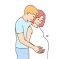 پیش‌نمایش فایل husband-and-pregnant-wife-together-8627385 از پک افراد