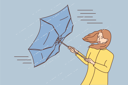 پیش‌نمایش فایل woman-umbrella-blown-away-by-storm-8633067 از پک متفرقه